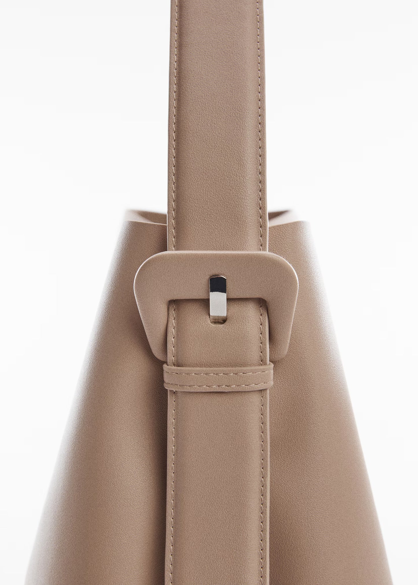 Shopper Bag with Buckle