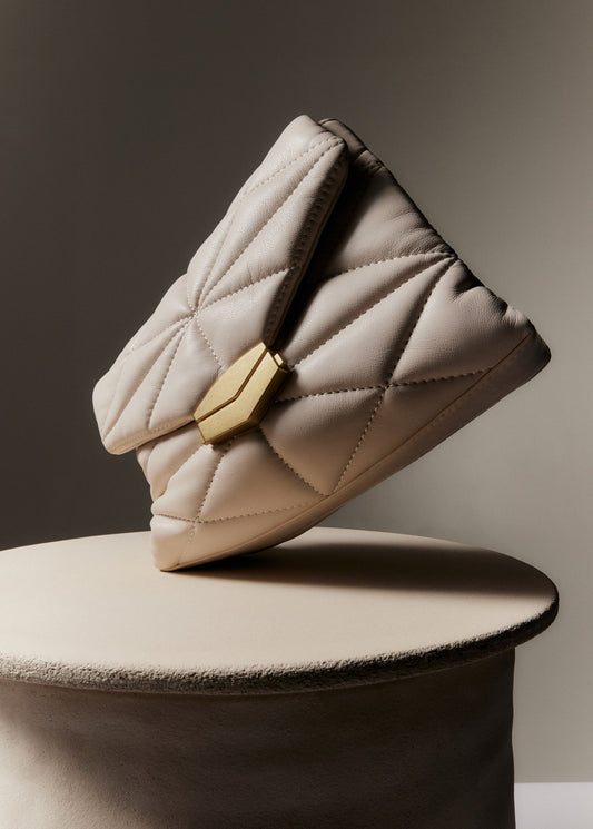 Quilted Bag with Flap